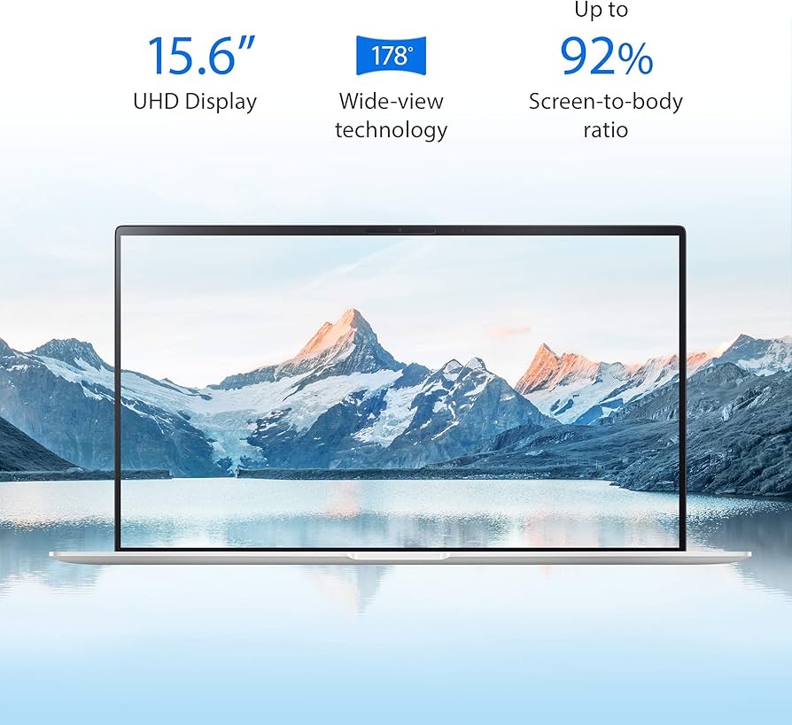 Amazon.com: ASUS ZenBook 15 Laptop, 15.6 UHD 4K NanoEdge Display